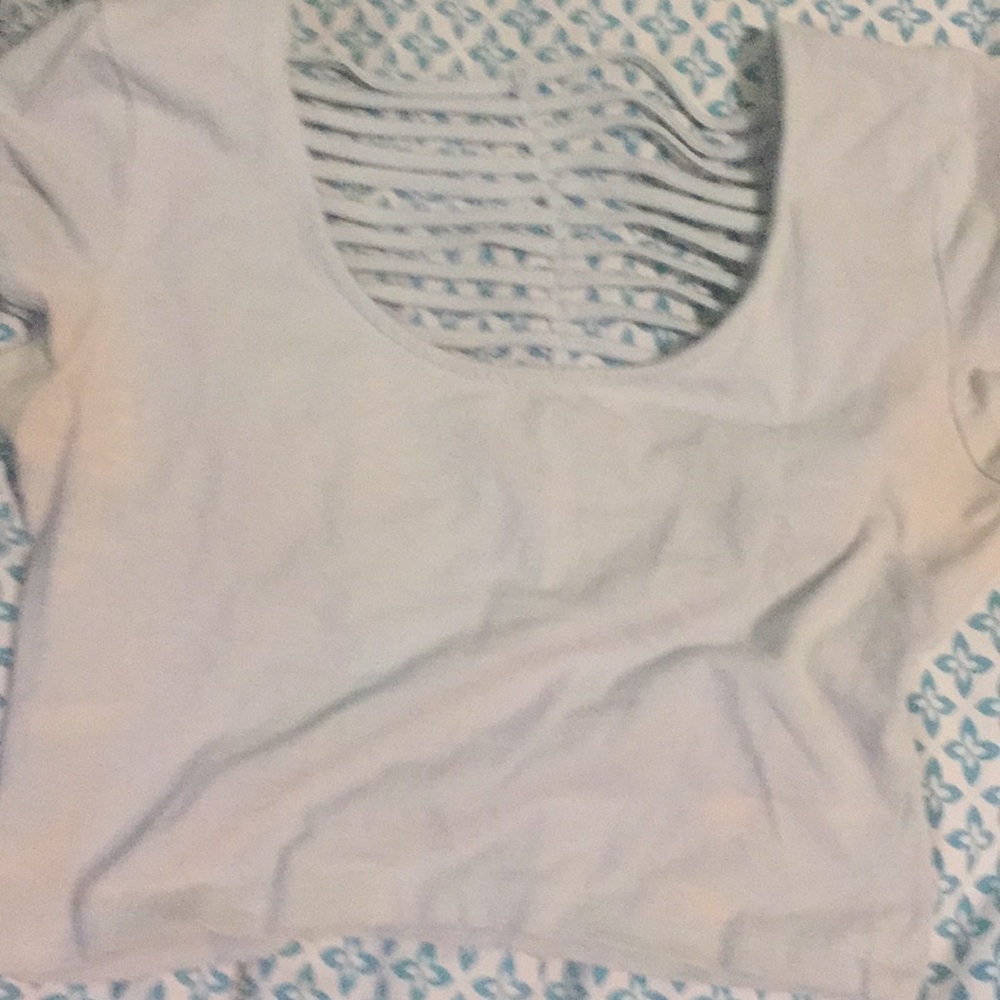 Light blue sexy crop top